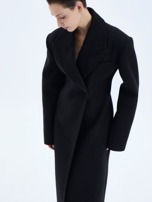 YUKA LONG COAT SIYAH