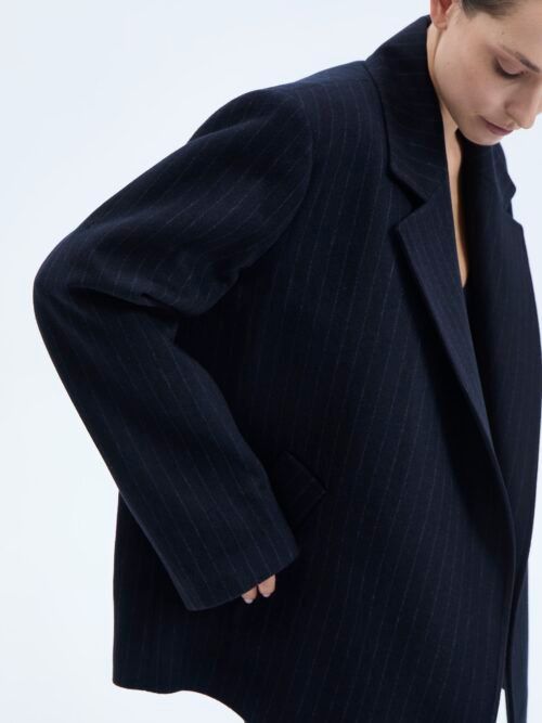 LISBURN SHORT TRENCH LACIVERT