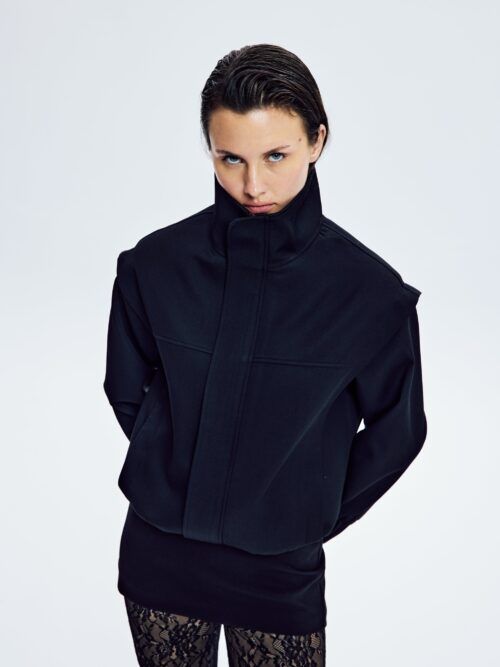 ROCHAS JACKET - BLACK