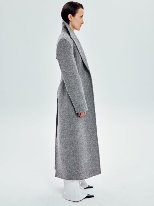 AXING LONG COAT - GREY