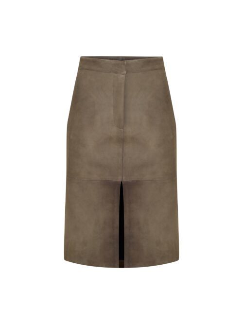 HESTER SUEDE LEATHER SKIRT ETEK