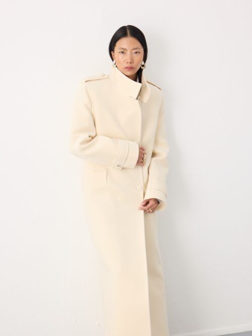 RAW LONG COAT